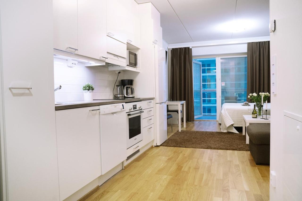 City Center 1R Studio With Perfect View, Parking Oulu Exterior foto